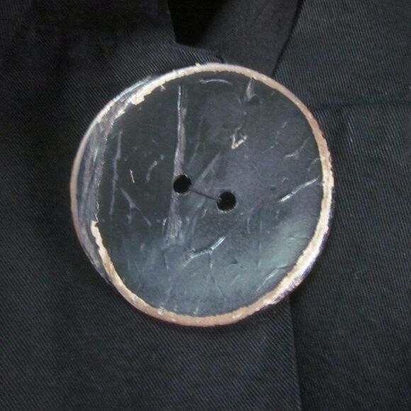 Pala Pala Womans Size XL Black Oversized Casual Jacket VINTAGE 90's 48" Bust - Picture 8 of 8